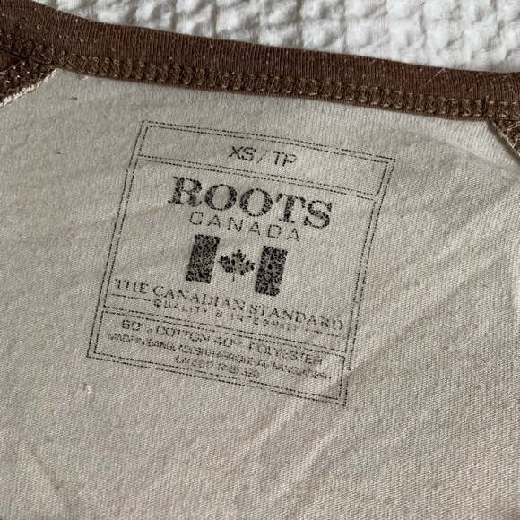 Roots long sleeve t-shirt, size XS - Picture 4 of 5